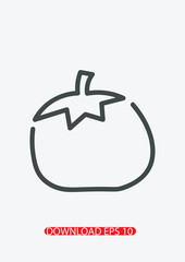 Tomato icon, Vector