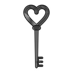 key flat illustration icon vector design graphic scribble