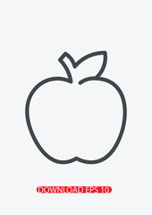 Apple icon, Vector