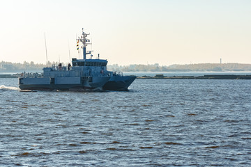 Small military ship