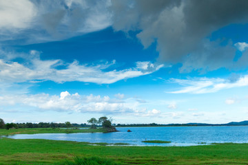 Sri Lanka Lake, Sri lanka landscape, Trees on water, Trees on lake