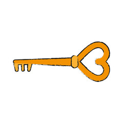 key draw illustration icon vector design graphic