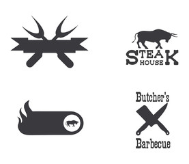 Barbecue Logo's 