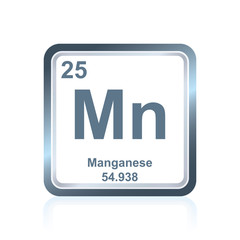 Chemical element manganese from the Periodic Table