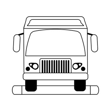 truck drsilhouette aw illustration icon vector design graphic