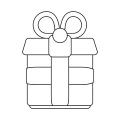 gift silhouette illustration icon vector design graphic