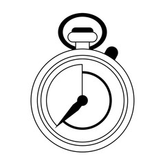 chronometer silhouette illustration icon vector design graphic
