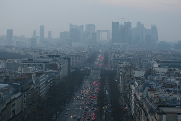 Fototapeta premium Blick auf Paris