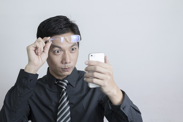 Portrait of Asian businessman standing