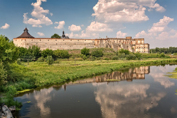 Obraz premium Old castle in Medzhybizh, Ukraine