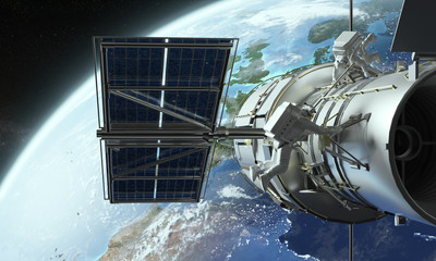 Techniciens de l'espace © Stéphane Masclaux