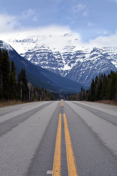 Mount Robson Provincial Park Road