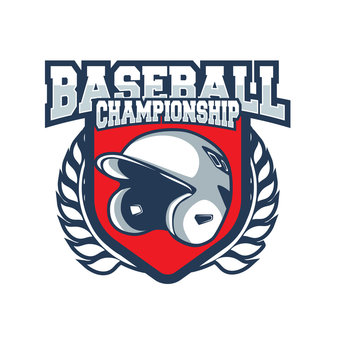 Vector Set Of Baseball Badge Logo