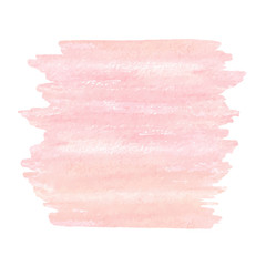 Hand drawn watercolor pink texture isolated. Vector. - 159102252