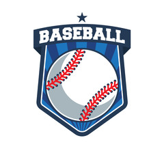 Vector Set Of Baseball Badge Logo