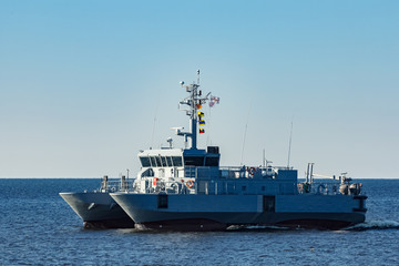 Small military ship