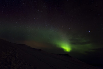 Polarlicht über Nordschweden