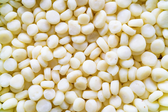 Chinese water chestnut or matai - food raw for background.