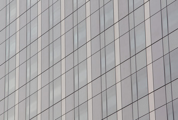 Modern glass facade