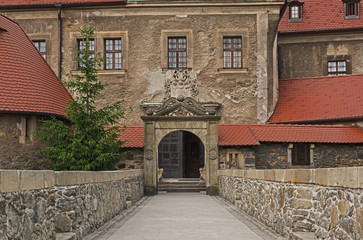 Zamek Czocha, brama.