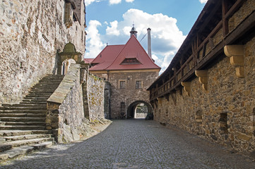 Zamek Czocha, brama.