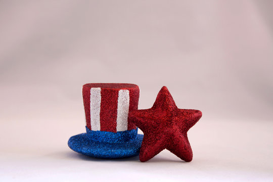 Uncle Sam hat with Red Star