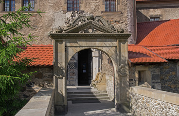 Zamek Czocha, brama.