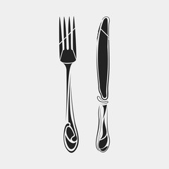 Knife and fork