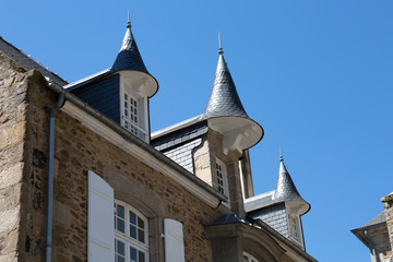 Fototapeta na wymiar Vue de Dinan - Cotes d'Armor - Bretagne
