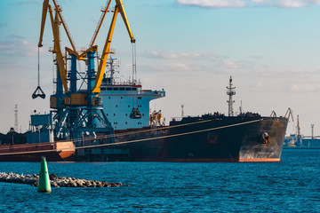 Black bulk carrier