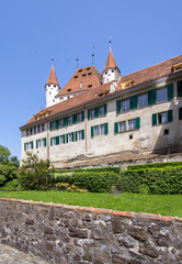 Castle in the Old Town of Thun, Switzerland