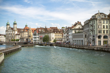 Old town of Lucerne, Switzerland