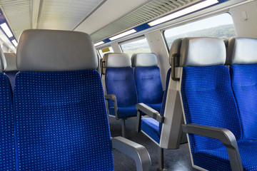 Train inside