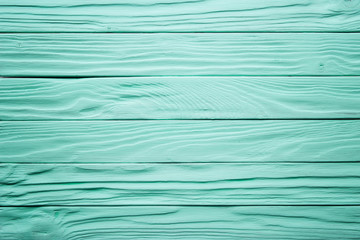 Old wooden table, blue surface of painted wood. Antique texture, background
