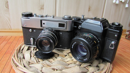 Old camera from the Soviet Union