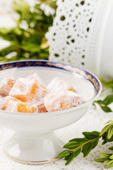 Grapefruit turkish delights (rahat lokum)