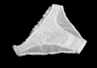 White lace underpants