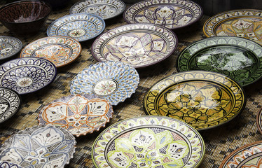 Ceramic dishes craftsmen