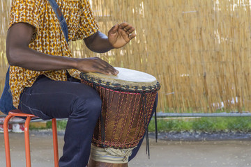 african dlembe player