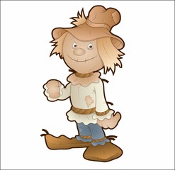 Character of a scarecrow