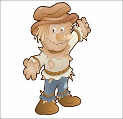 Character of a scarecrow