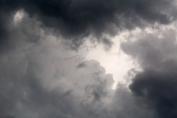 Fototapeta na wymiar dramatic sky