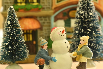 Christmass theme snowmann Bethlehem