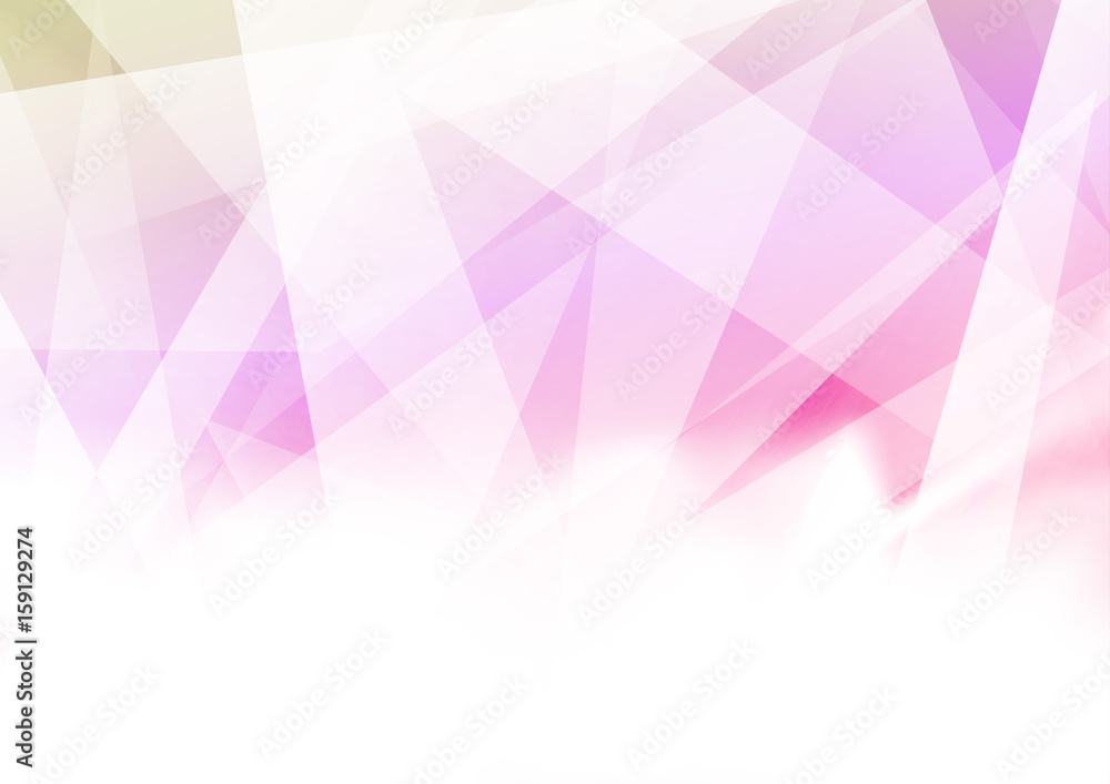 Wall mural triangular abstract geometrical bright colorful background with shadow. graphic hi-tech modern polyg