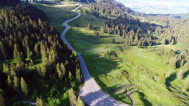 Flug &uuml;ber den Gurnigel