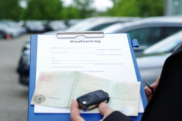 Autokauf, Kaufvertrag 