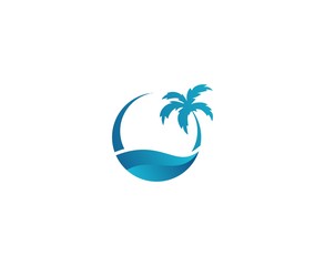 Fototapeta na wymiar Summer logo