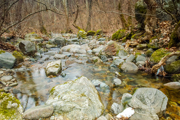 Amazing view of Crazy Mary River, Belasitsa Mountain, Bulgaria