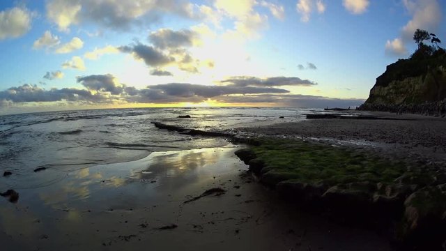Point Low Tide Sunset 