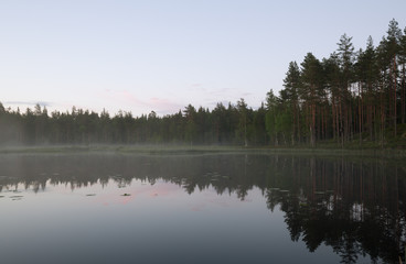 Lake in sweden